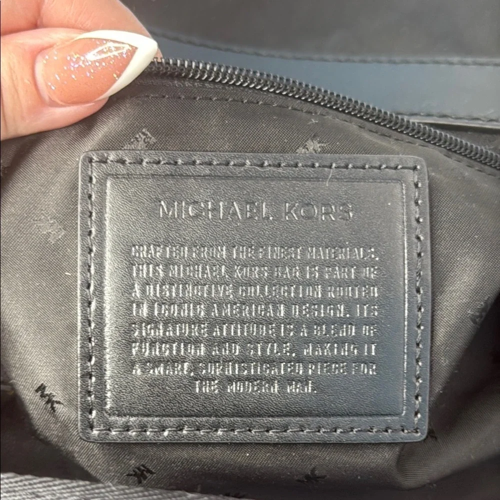 Michael Kors Kent Sport Unisex Weekender Black convertible Travel Bag Duffle